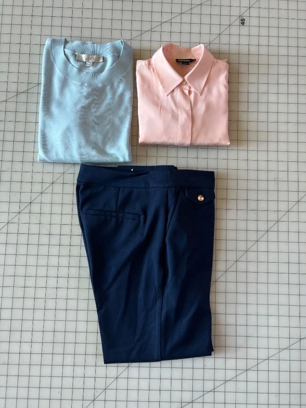 #2986 6-Pc Designer Workwear Lot S/6 Elie Tahari DKNY LOFT Calvin Klein Donnak